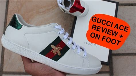 gucci ace flames on feet|gucci ace shoes fake bee.